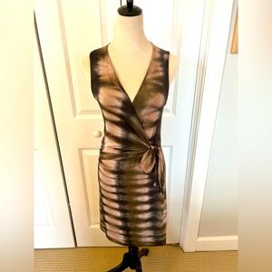 Viereck Tie Dye Wrap Dress EUC
